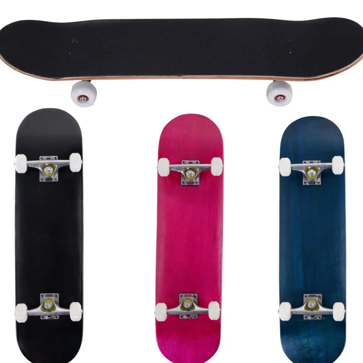 Skateboard Komplettboard Funboard Minicruiser Holzboard Longboard 20x79cm