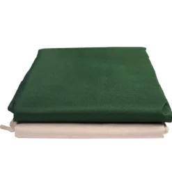 Sonnendach Ersatzdach Dachbezug für Hollywoodschaukel Beige/Grün 190.5 x 132 cm