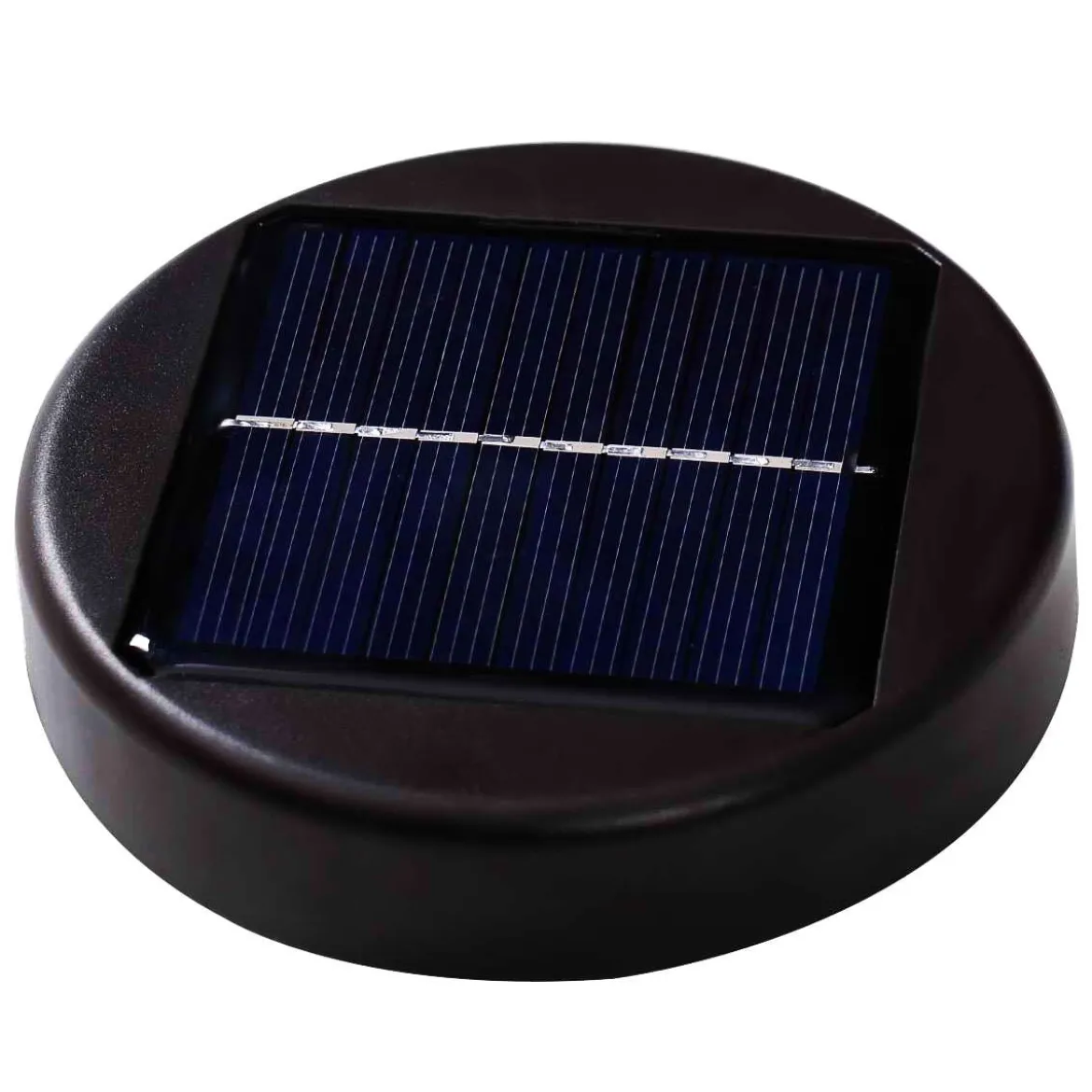 Sonnenschirm mit Solar- LED-Beleuchtung Ampelschirm Gartenschirm Kurbelschirm 2,7M