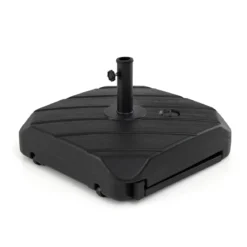 Sonnenschirmständer Schirmständer Sonnenschirm Befüllbar bis. 95 kg Schirmhalter mit Rollen