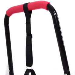 Sports Dip Station Fitness Parallettes Barren Einstellbarer Dip Stand 83 x 69 x 95 cm Schwarz