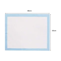 100 Stück Hunde Trainingsunterlagen mit Auslaufsicheres 5-lagiges Design Welpenunterlagen 60 x 60 cm