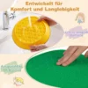 5 Stück Rutschfeste Balanciersteine für Kinder ab 3 Jahren im Krabben-Design Mehrfarbig