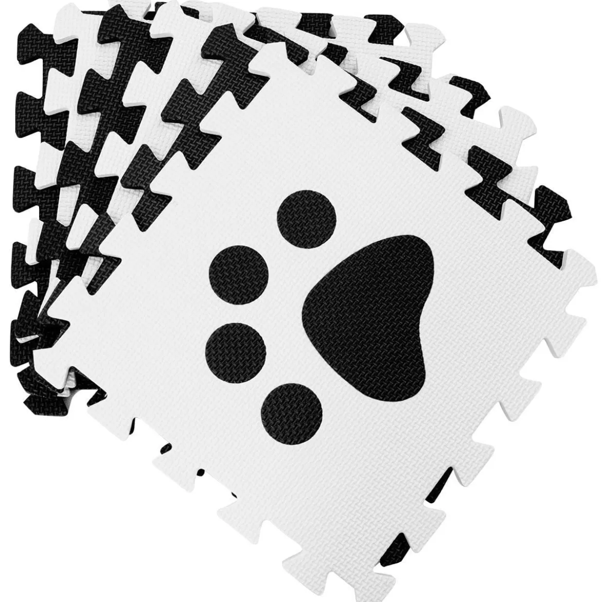 24 Stk Puzzlematten Puzzle Kinderteppich Spielteppich