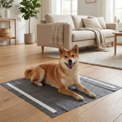 150 STK Welpen Unterlagen Aktivkohle 6-lagige PIPI Matten für Hunde schnell trocknend 60 x 60 cm