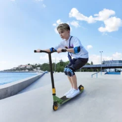 Stunt Scooter mit 360 Lenkung & PU Rädern & Aluminiumdeck Stuntscooter Funscooter