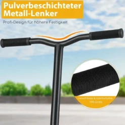 Stunt Scooter mit 360 Lenkung & PU Rädern & Aluminiumdeck Stuntscooter Funscooter