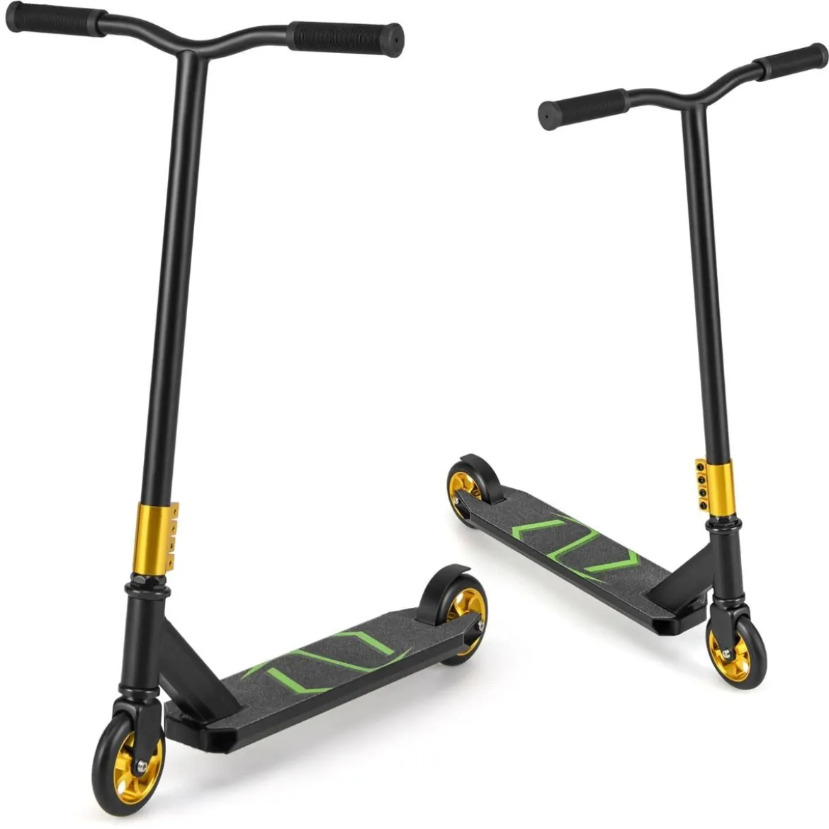 Stunt Scooter mit 360 Lenkung & PU Rädern & Aluminiumdeck Stuntscooter Funscooter