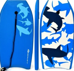 Sup-Board Bodyboard Schwimmbrett Schwimmboard Surfbrett 94 x 47 x 5,5 cm Blau
