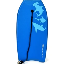 Sup Board Kinder Bodyboard Surfbrett Surfboard Blau 104 x 52 x 6 cm