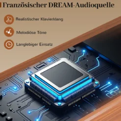 88-Tasten Graded Hammer Action Weighted Keyboard Klavier mit Push-Pull-Schublade Digitalpiano