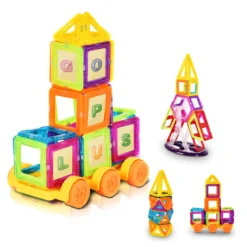 158 Teile Magnetische Bausteine Magnetspielzeug Multi-Kombination Building Bauklötze