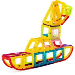 106 Teile Magnetische Bausteine Kleinkinder Magnetspielzeug Bauklötze