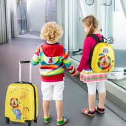 2-Teiliges Kinder-Gepäckset Handgepäck- und Rucksack-Set