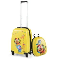 2-Teiliges Kinder-Gepäckset Handgepäck- und Rucksack-Set