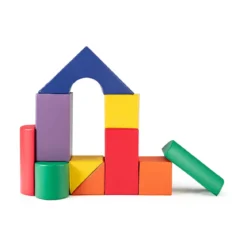 11-Teiliges Kletter- & Krabbelblock-Spielset aus Schaumstoff Mehrfarbig