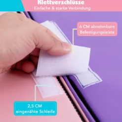 2 TLG. Kinder Schaumstoff Bausteine zum Toben & Klettern Softbausteine Riesenbausteine mit Klettverschlüsse