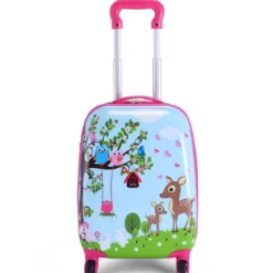 2 tlg Kofferset Kindergepäck 16'' Koffer + 12'' Rucksack