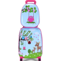 2 tlg Kofferset Kindergepäck 16'' Koffer + 12'' Rucksack
