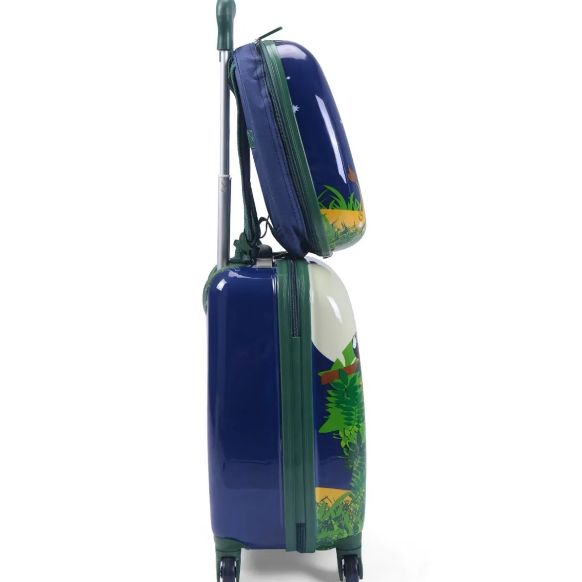 2 tlg Kofferset Reisegepäck Kindergepäck 16'' Koffer + 12'' Rucksack