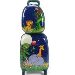 2 tlg Kofferset Reisegepäck Kindergepäck 16'' Koffer + 12'' Rucksack