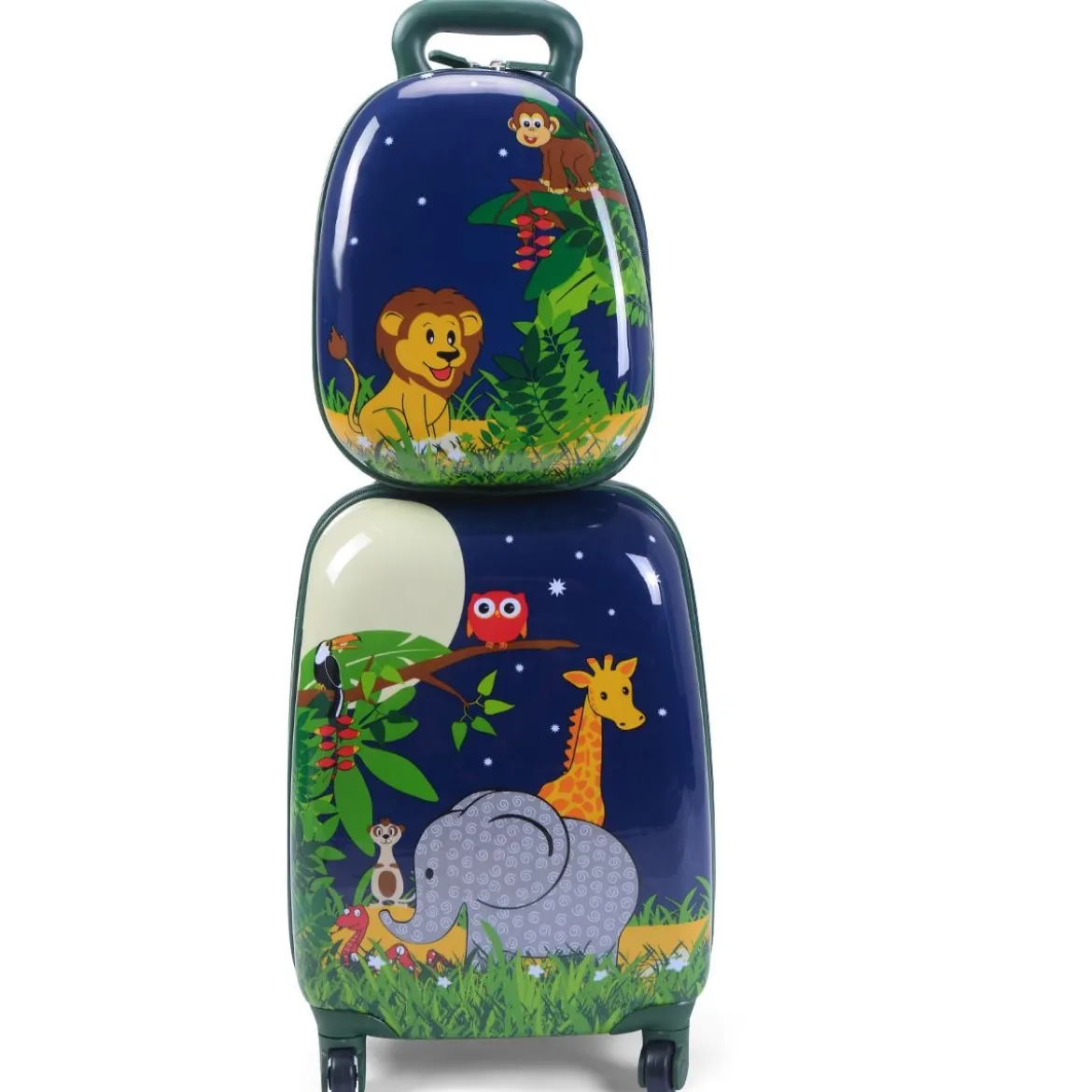 2 tlg Kofferset Reisegepäck Kindergepäck 16'' Koffer + 12'' Rucksack