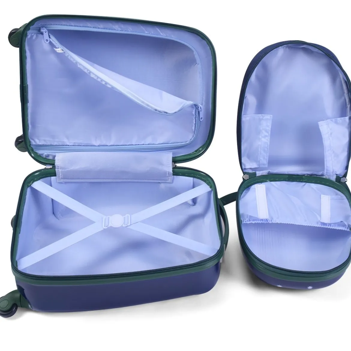 2 tlg Kofferset Reisegepäck Kindergepäck 16'' Koffer + 12'' Rucksack