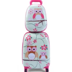 2 tlg Kofferset Reisegepäck 16'' Koffer + 12'' Rucksack