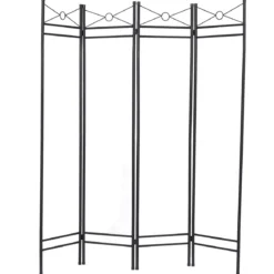 4tlg. Paravent Raumteiler Sichtschutz Trennwand Windschutz Wandschirm flexibel verstellbar 180x160cm