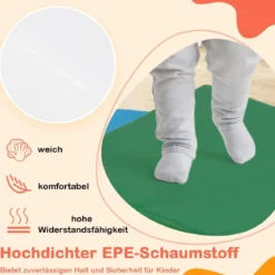 7 TLG. Schaumstoffbausteine Softbausteine zum Toben und Klettern Riesenbausteine aus Schaumstoff