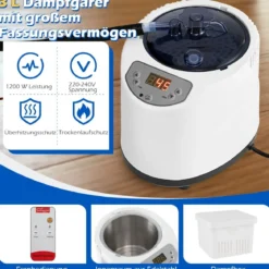 Tragbare Dampfsauna-Box mit Klappbarer Stuhl & Matte Persönliches Heim-Spa Blau