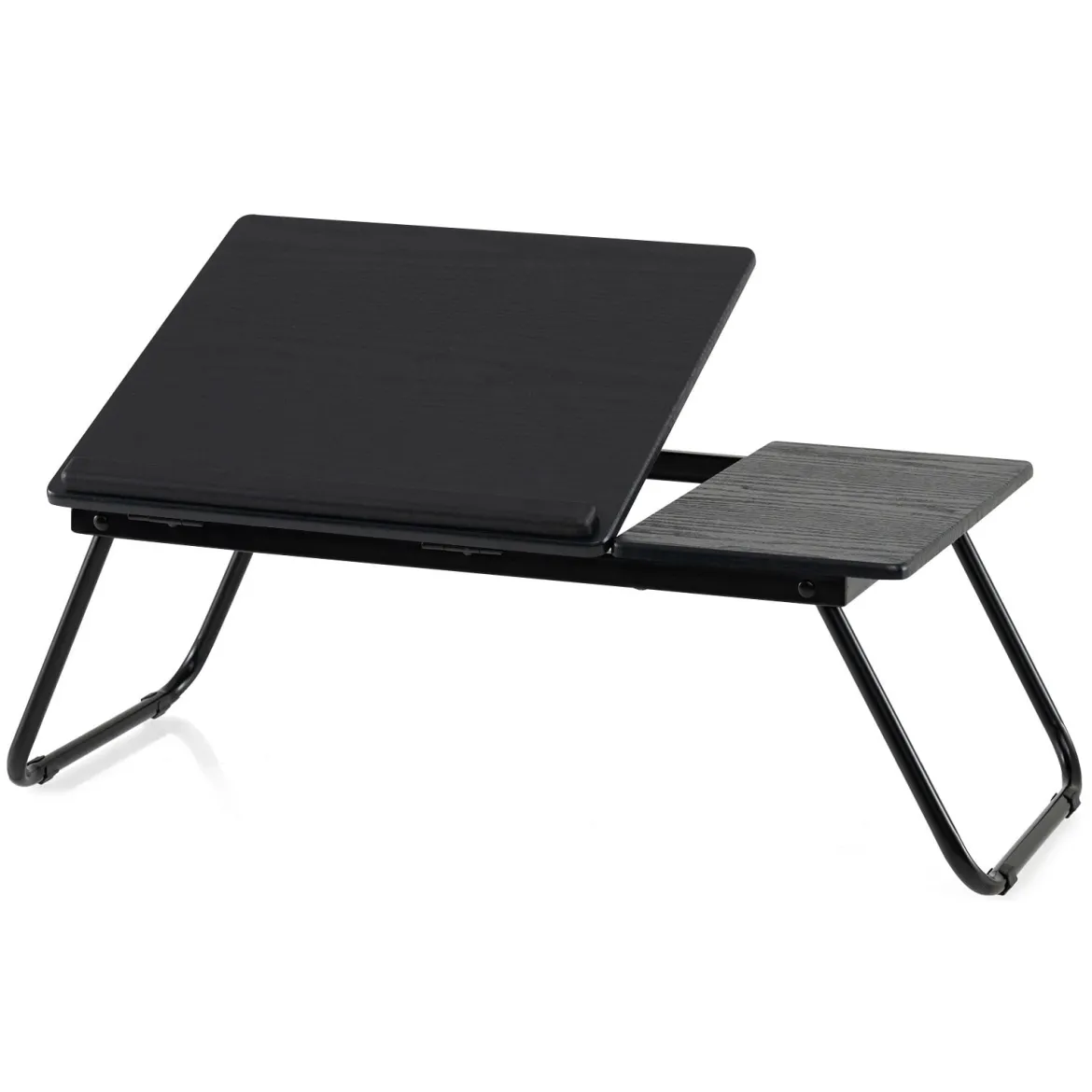 Tragbarer Laptoptisch Klappbarer Computerständer für Sofa & Bett Multifunktionaler Laptoptisch Schwarz