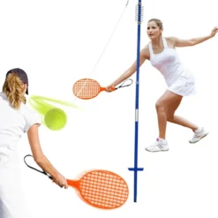 Tragbares Tetherball-Set 3-stufig höhenverstellbares Set mit Ball Twistball Set