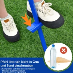 Tragbares Tetherball-Set 3-stufig höhenverstellbares Set mit Ball Twistball Set