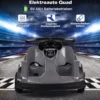 6V Elektro Gokart mit Musik & Soundeffekte & Vorwärts- und Rückwärtsfunktion Schwarz