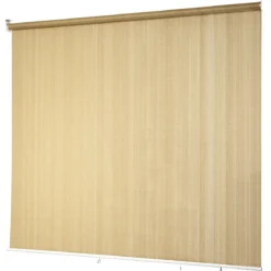 Verdunkelungsrollo Abdunkelungsrollo Sichtsschutz Kälteschutz 181 x 181 cm Beige