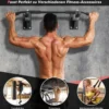 Wandmontierbare Klimmzugstange mit Schaumstoff-Handgriffen max. Gewicht 200 kg