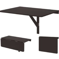 Wandmontierter Klapptisch Platzsparender Küchentisch Klappbarer Wandtisch 80 x 60 cm