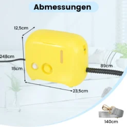 1600W Dampfreiniger Dampfdruck: 3 bar, Aufheizzeit: 15s, Temperatur: bis zu 180℃ Handdampfreiniger