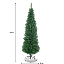 Weihnachtsbaum Künstlicher Tannenbaum Christbaum 150cm