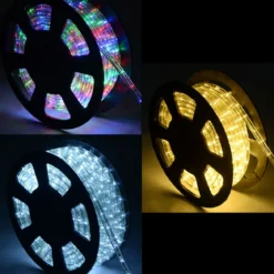 Weihnachtsbeleuchtung 20 M Lichterschlauch Lichterkette für Außen und Innen mit 720 LEDs