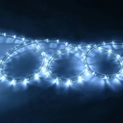 Weihnachtsbeleuchtung 10 M Lichterschlauch Lichterkette für Außen und Innen mit 360 LEDs