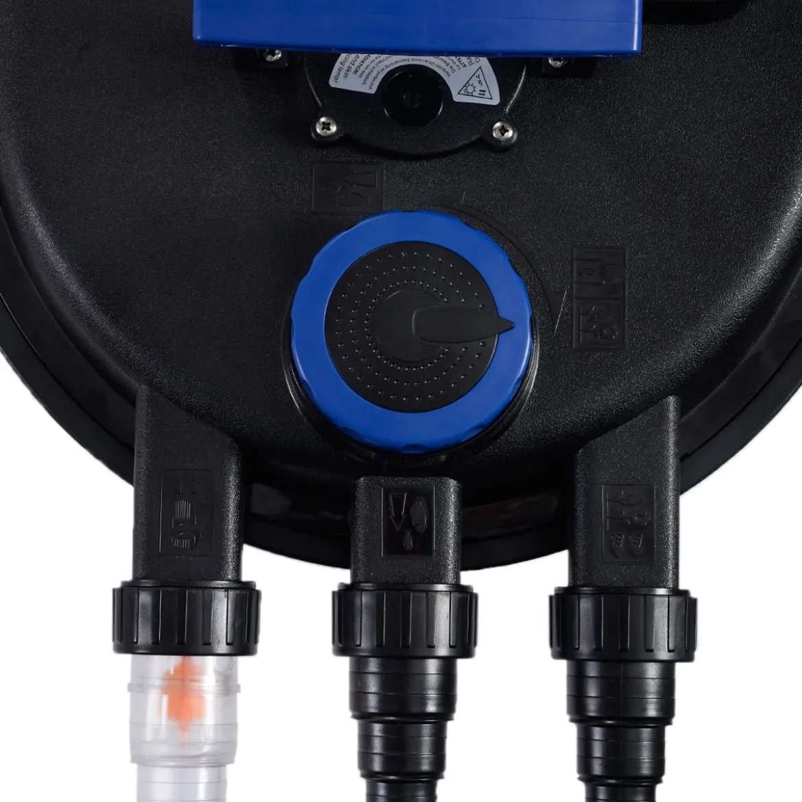11 W UVC 10000 l/h Druckfilter Druckteichfilter Teichfilter geeignet für Teiche bis zu 15.000 Liter