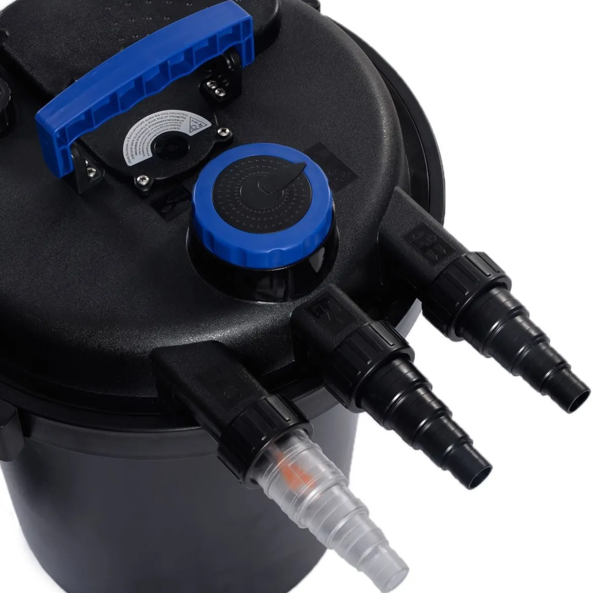11 W UVC 10000 l/h Druckfilter Druckteichfilter Teichfilter geeignet für Teiche bis zu 15.000 Liter