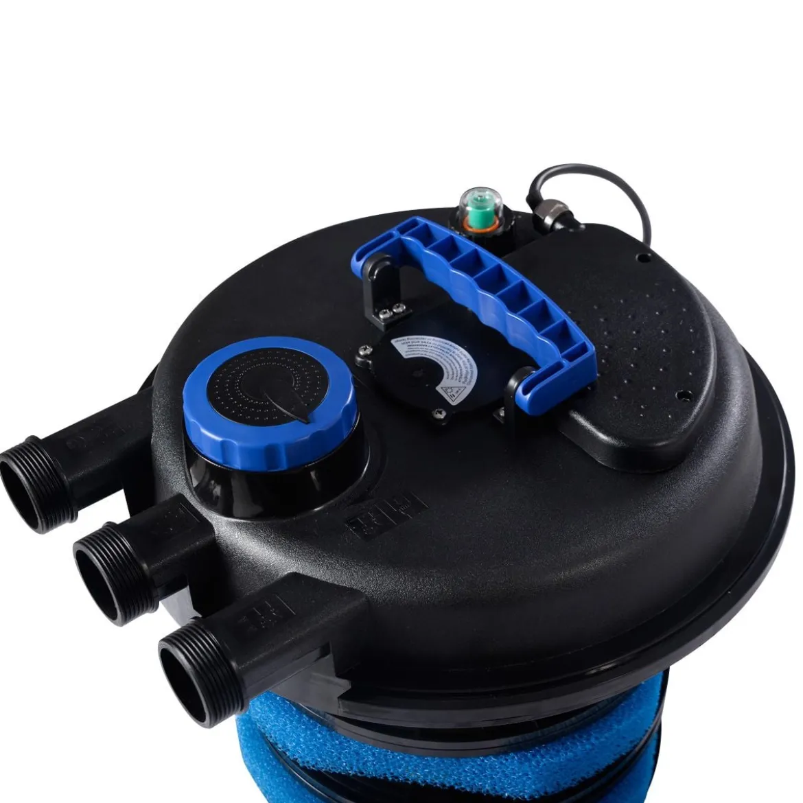 11 W UVC 10000 l/h Druckfilter Druckteichfilter Teichfilter geeignet für Teiche bis zu 15.000 Liter