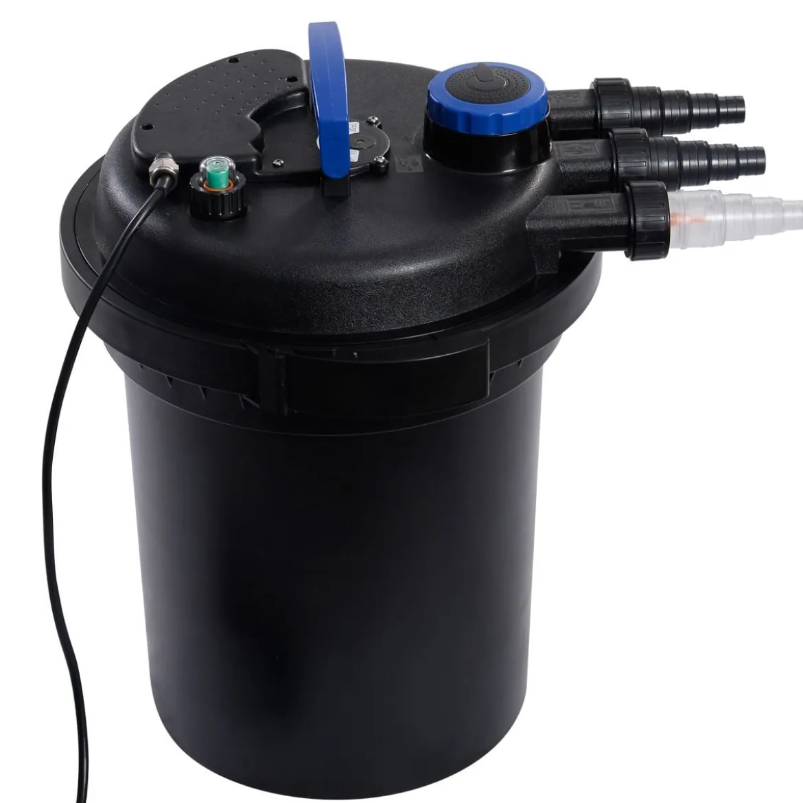11 W UVC 10000 l/h Druckfilter Druckteichfilter Teichfilter geeignet für Teiche bis zu 15.000 Liter