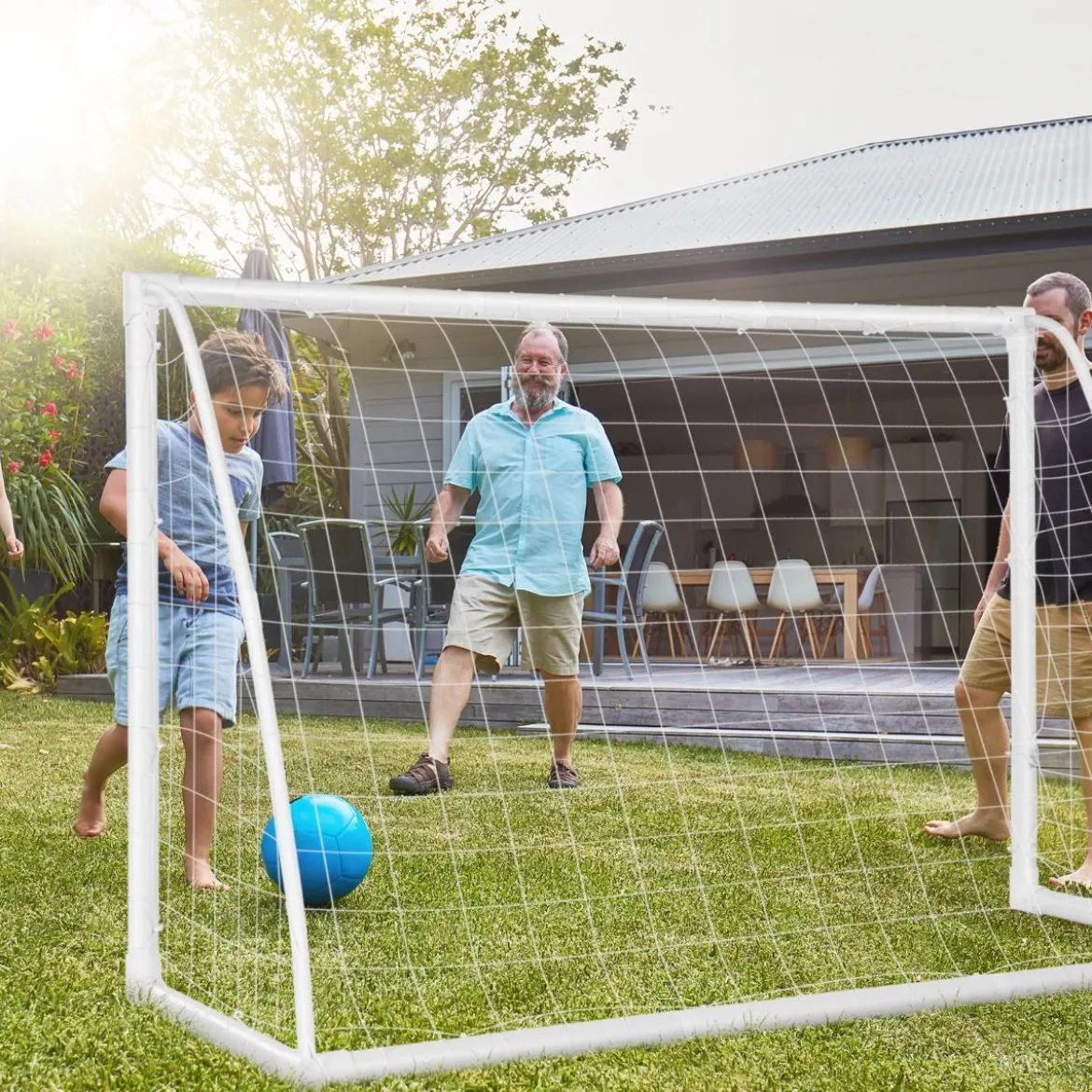 180 x 120 cm Kinder Fußballtor für Spiele und Training von Kindern und Teenagern ab 6 Jahren