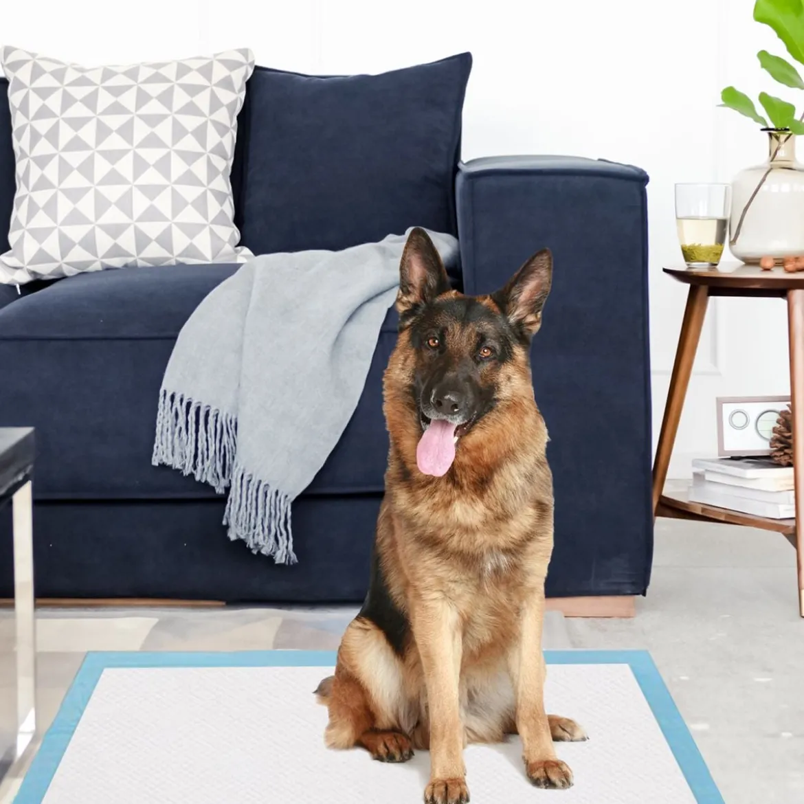 75 x 75 cm Trainingunterlage Hunde Welpenunterlage Puppy Hygieneunterlagen 150 Stück