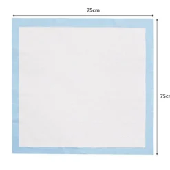 75 x 75 cm Trainingunterlage Hunde Welpenunterlage Puppy Hygieneunterlagen 150 Stück