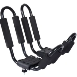 4 x Kajakträger Bootshalter Universal für Autodachträger inkl. 4 Allzweckgurte